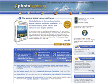 Tablet Screenshot of photolightning.com